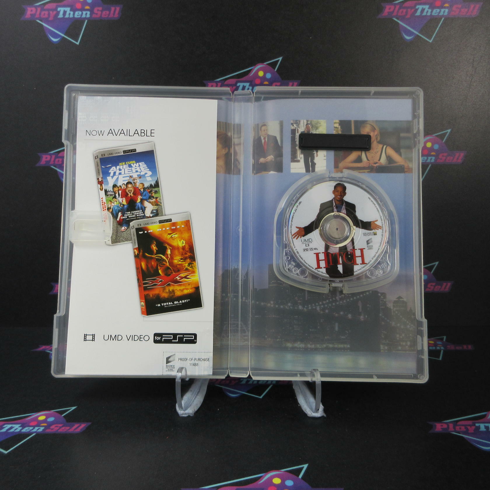 Hitch Sony PSP Clear UMD - Like New