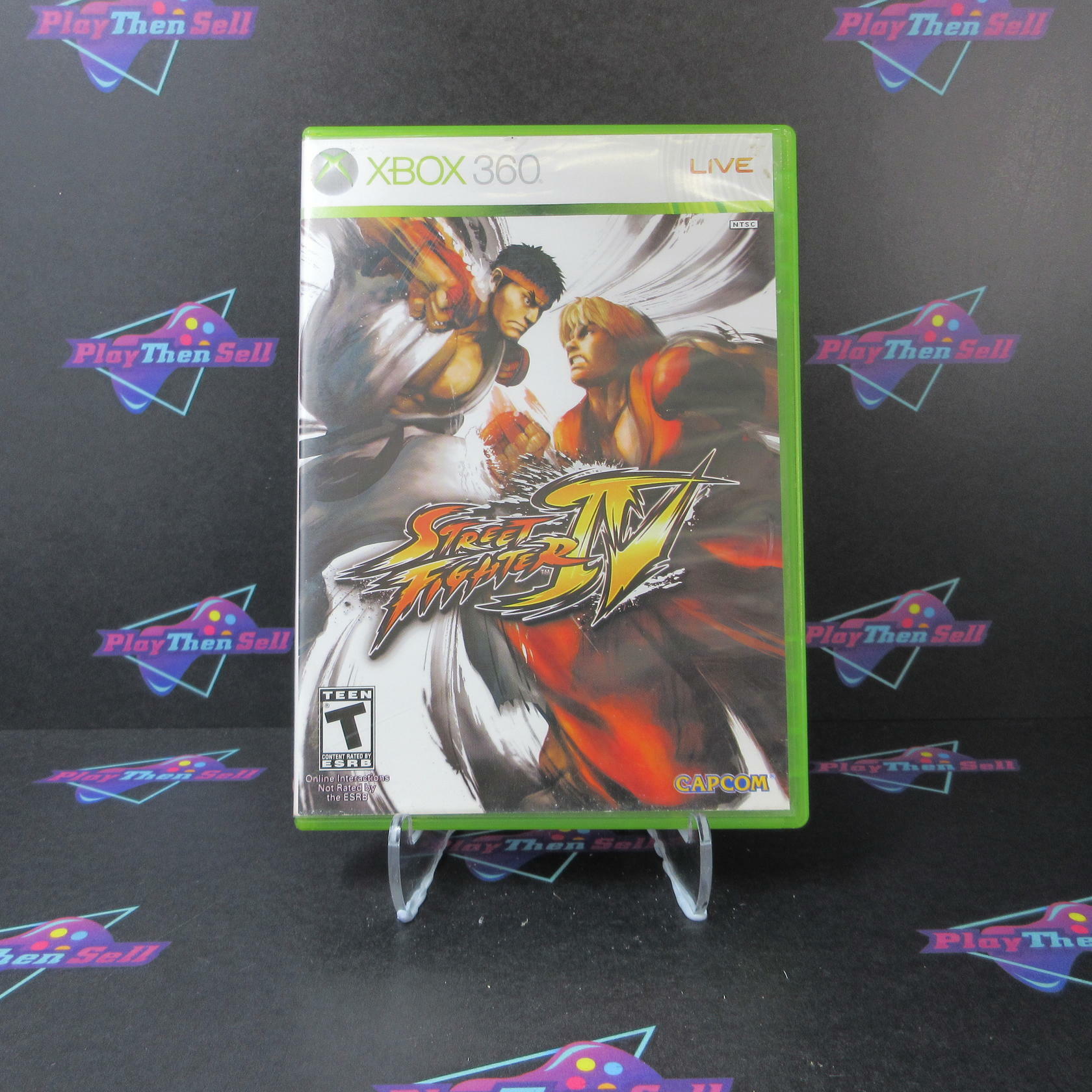 Street Fighter IV Xbox 360 AD/NM - Very Good