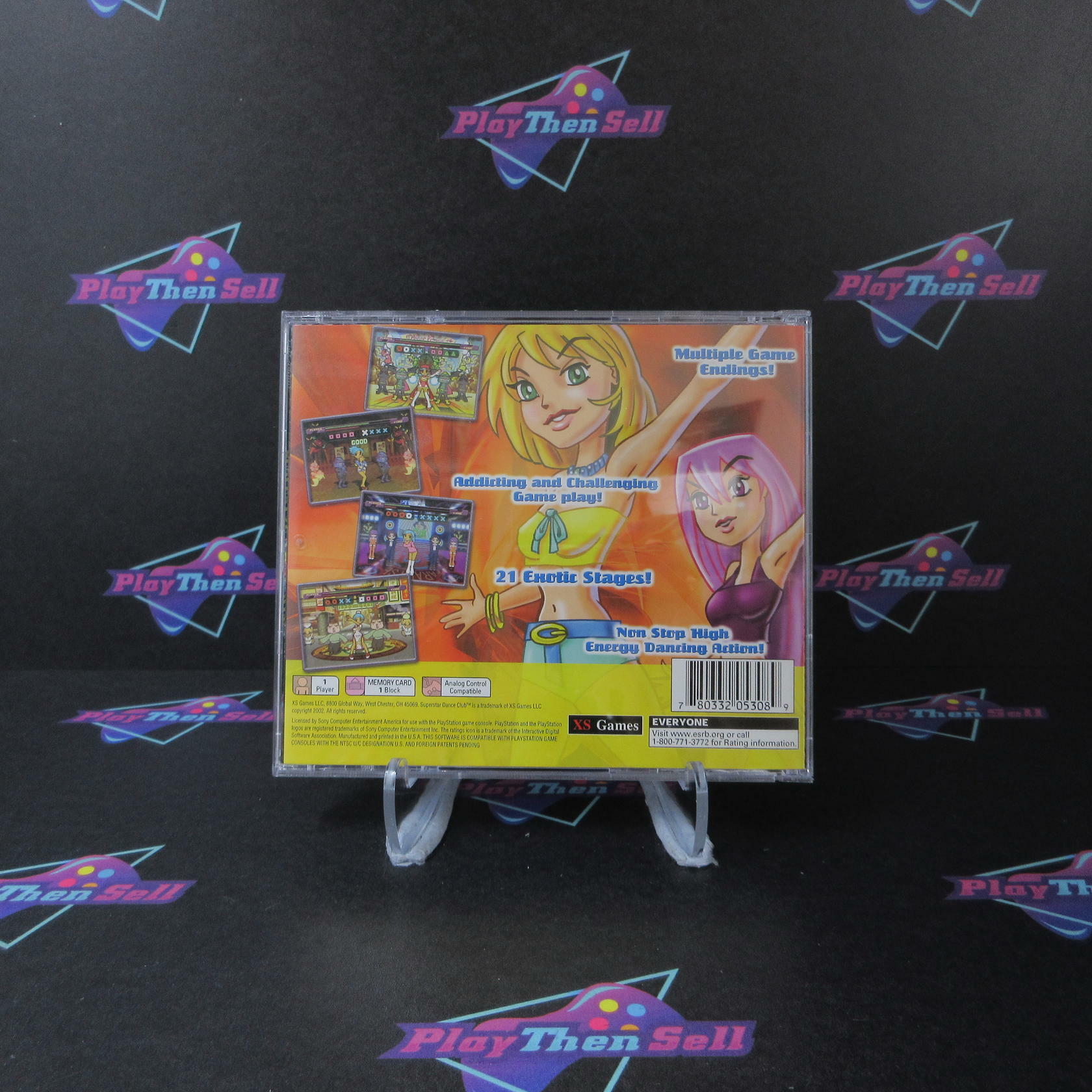 Superstar Dance Club #1 Hits PS1 PlayStation 1 - Like New