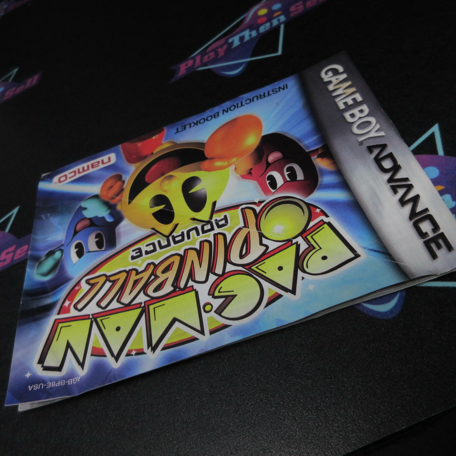 Pac-Man Pinball Advance GBA Gameboy Advance Cart + Manual - Very Good