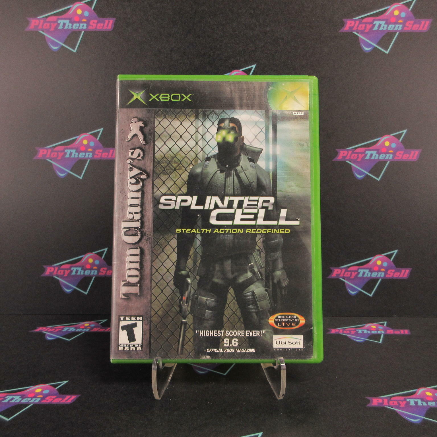 Tom Clancy's Splinter Cell Xbox AD/NM - Very Good