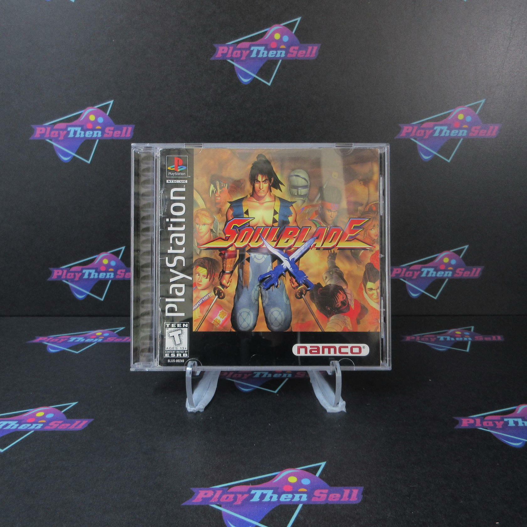 Soul Blade + Reg Card PS1 PlayStation 1 MD Complete CIB - Very Good