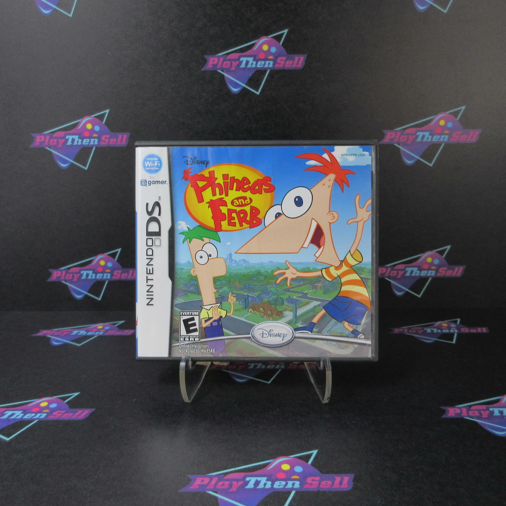 Phineas and Ferb Nintendo DS AD - Very Good