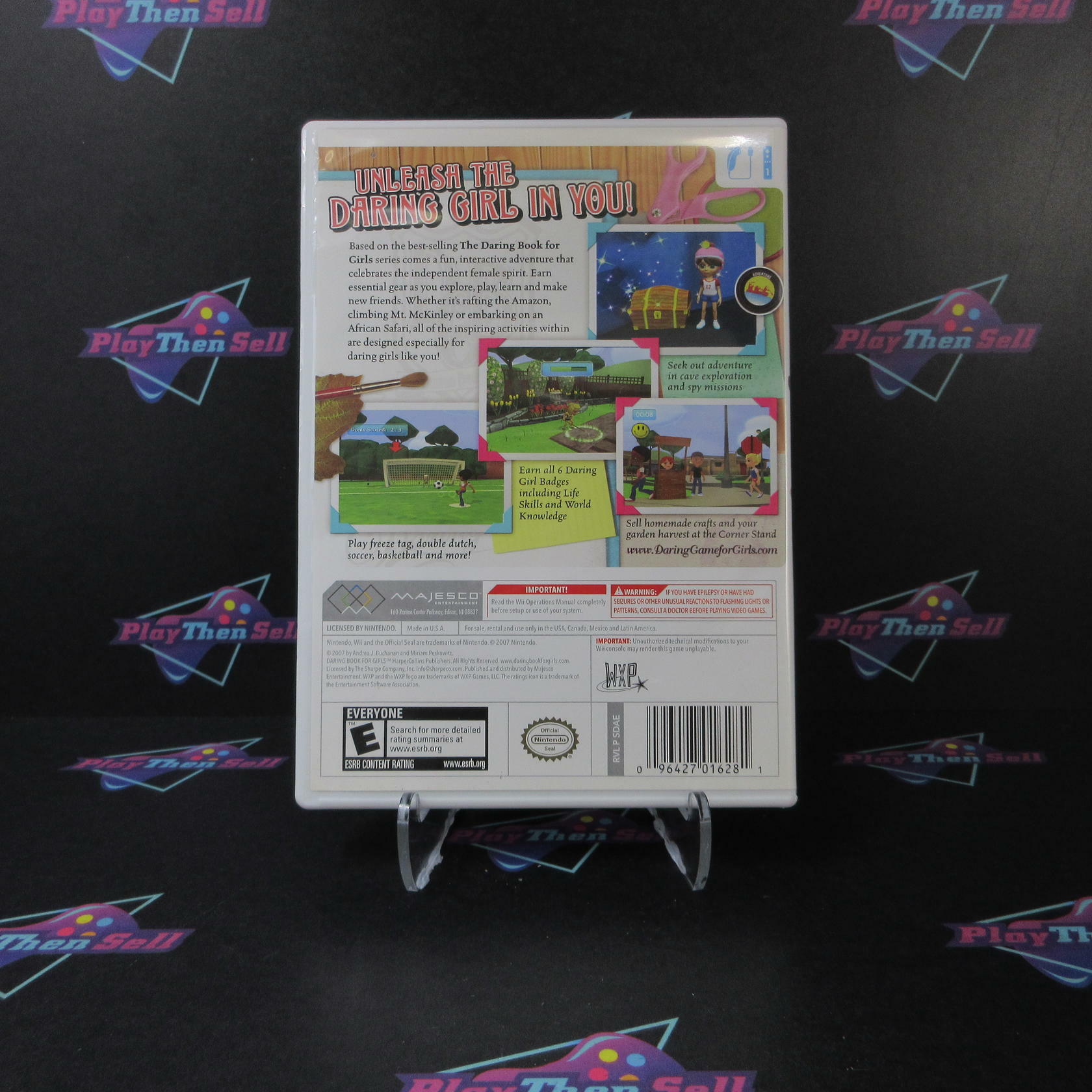 The Daring Game for Girls Nintendo Wii - Very Good