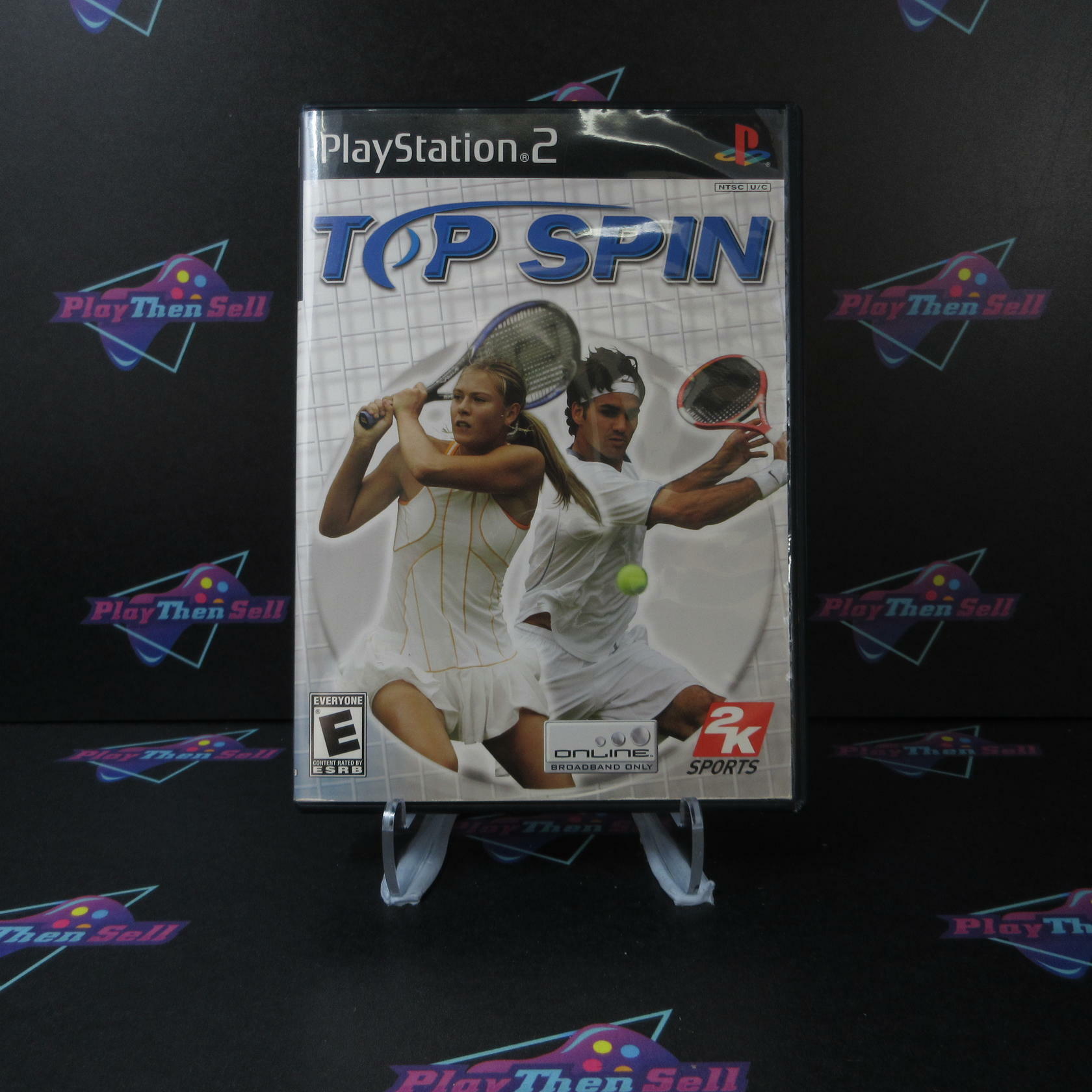 Top Spin PS2 PlayStation 2 - Very Good