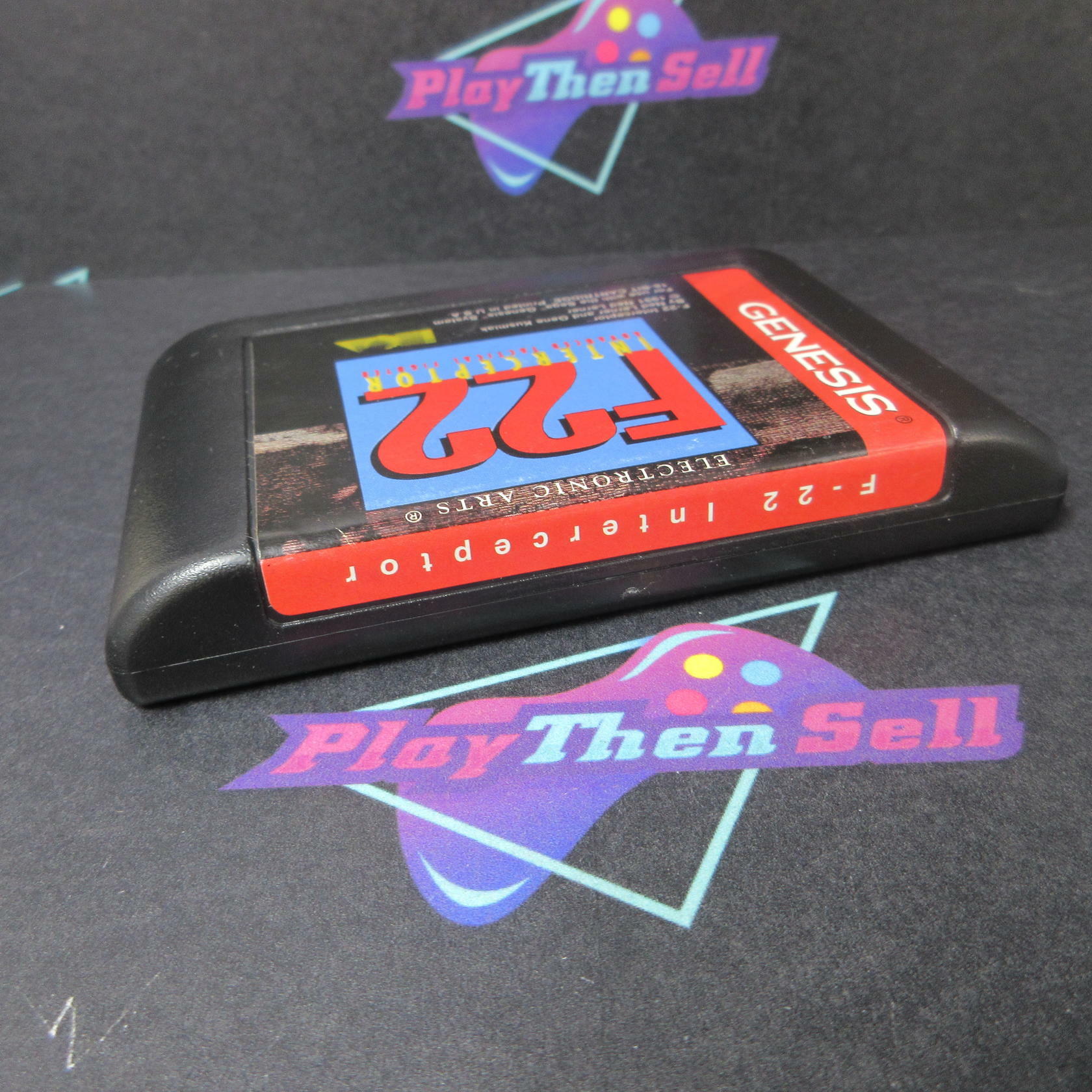 F-22 Interceptor Sega Genesis Cartridge Only Authentic / Tested - Very Good