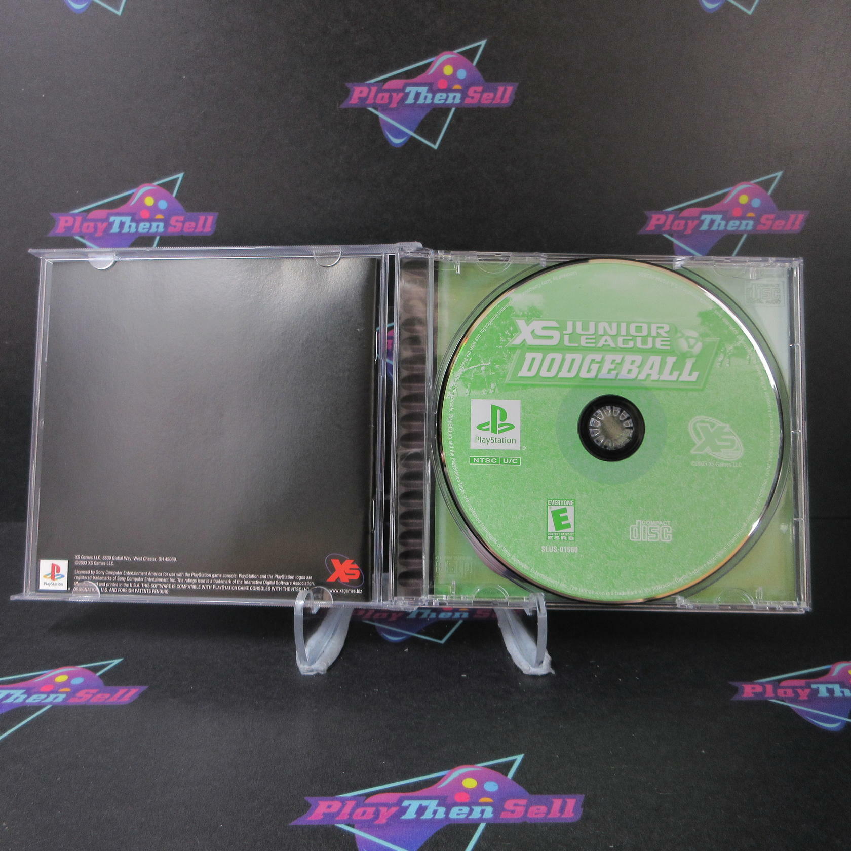 Xs Junior League Dodgeball PS1 PlayStation 1 - Like New