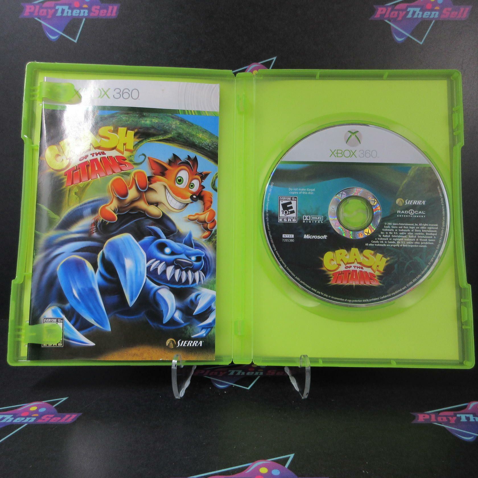 Crash of the Titans Xbox 360 - Like New