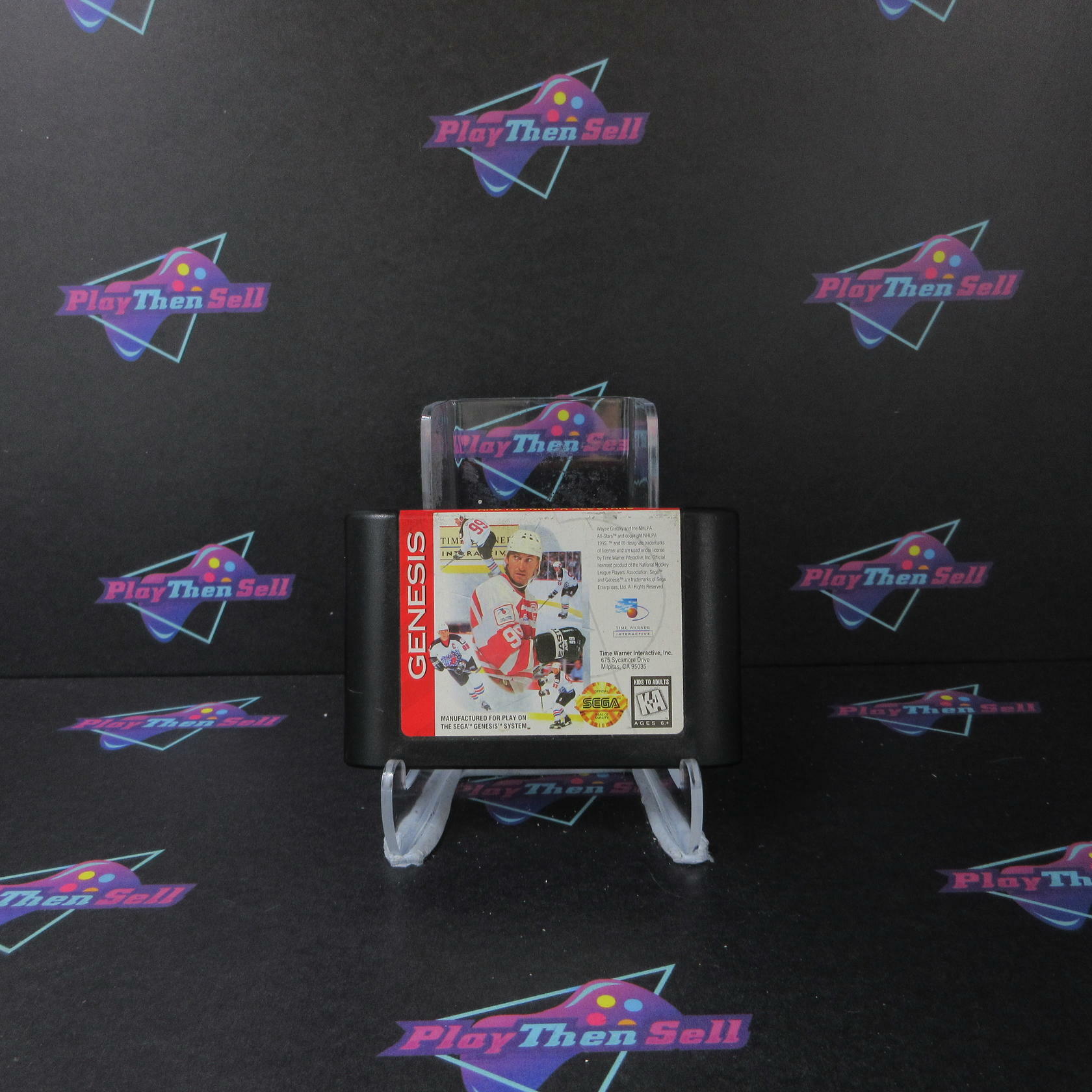 Wayne Gretzky and the NHLPA All-Stars Sega Genesis Cartridge Only Tested - Very Good