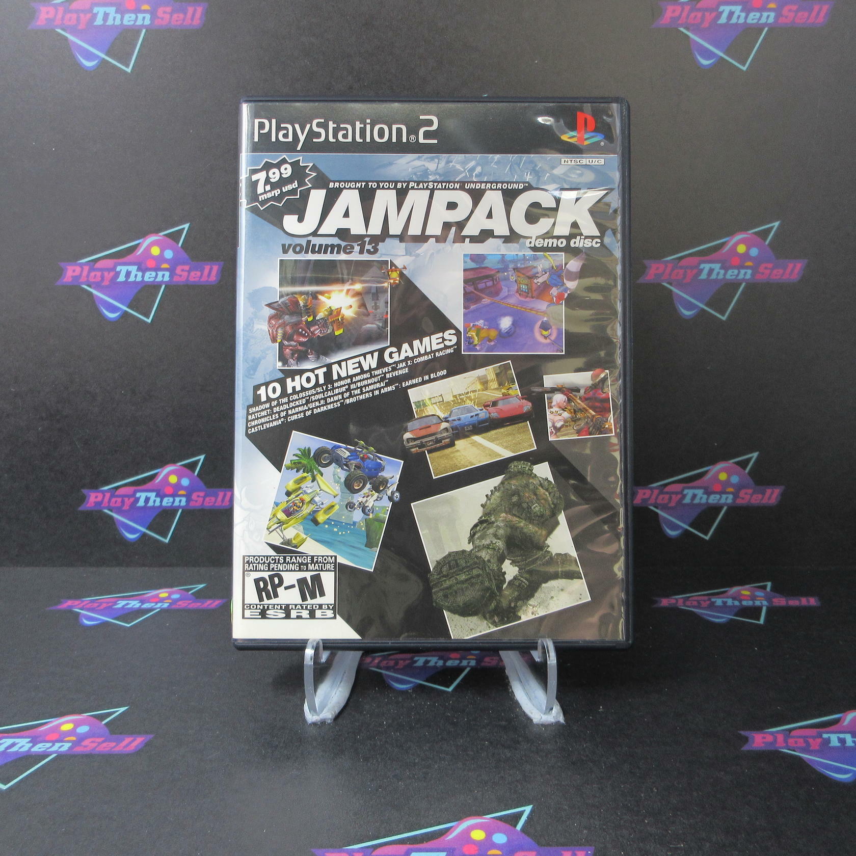 Jampack Demo Disk Volume 13 PS2 PlayStation 2 - Very Good
