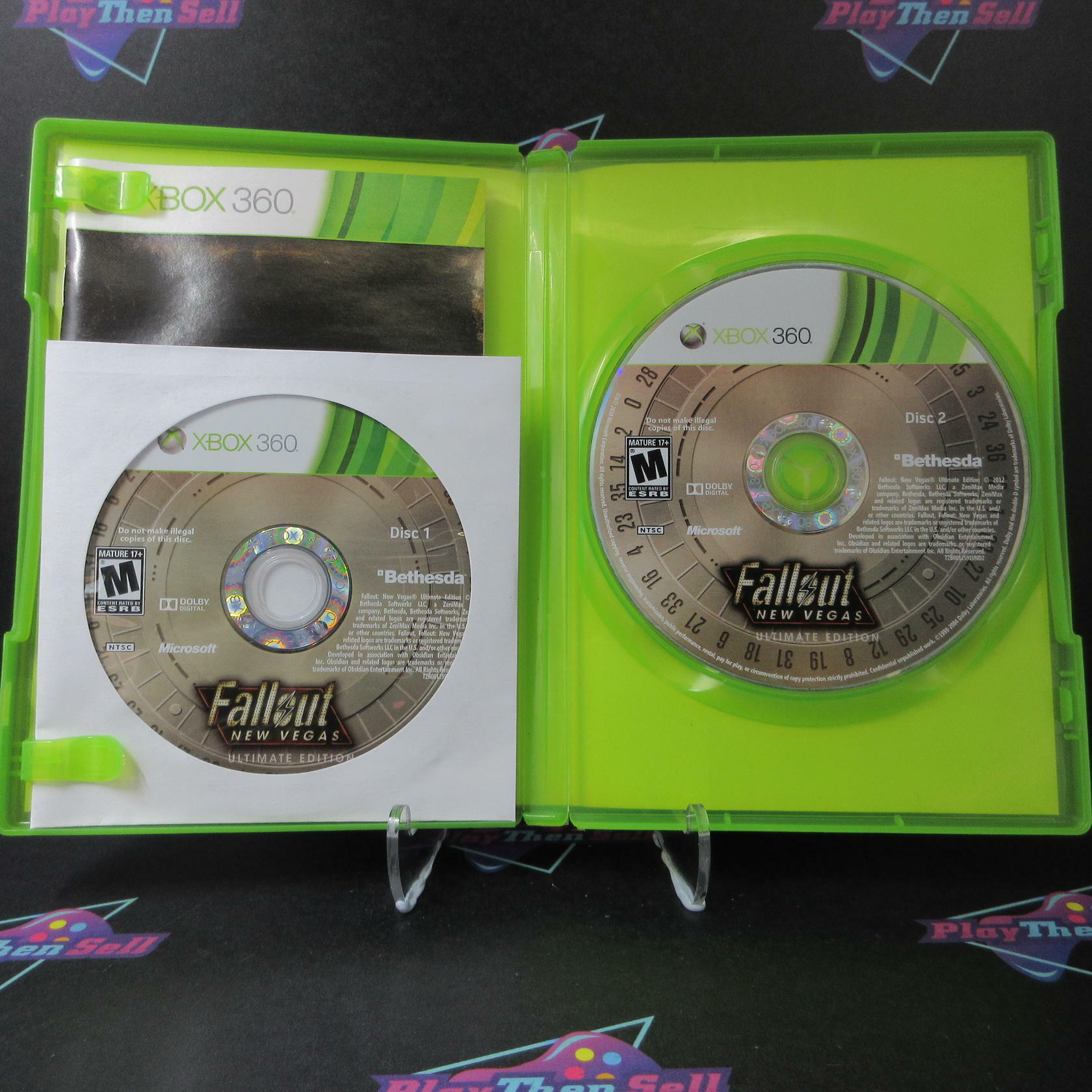 Fallout New Vegas Ultimate Edition Xbox 360 AD Complete CIB - Very Good