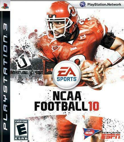 NCAA Football 10 PS3 PlayStation 3 AD/NM - Very Good
