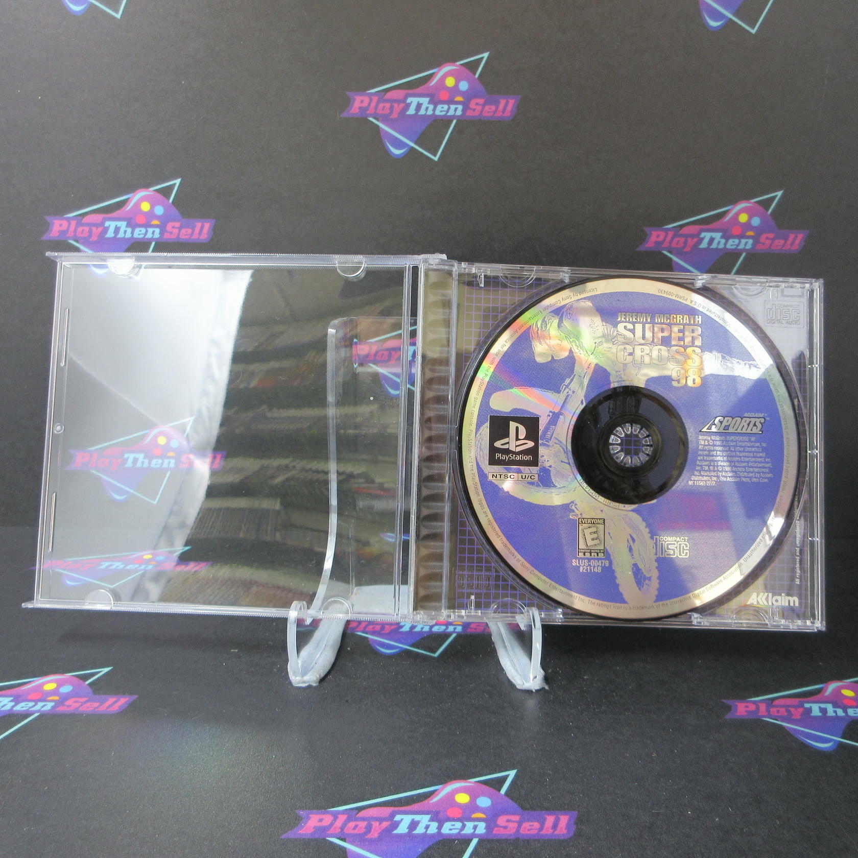 Jeremy McGrath Supercross  98 PS1 PlayStation 1 - Very Good