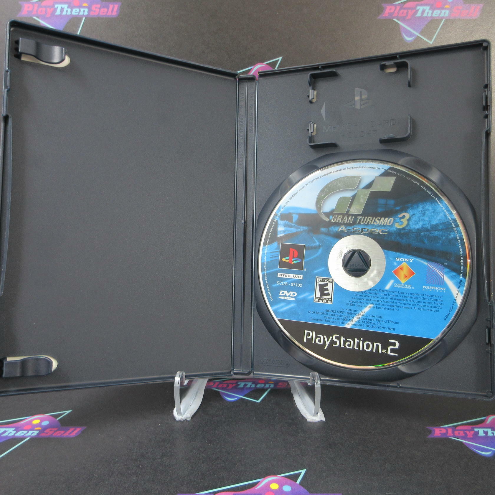 Gran Turismo 3 A-spec PS2 PlayStation 2 DD/NM - Very Good