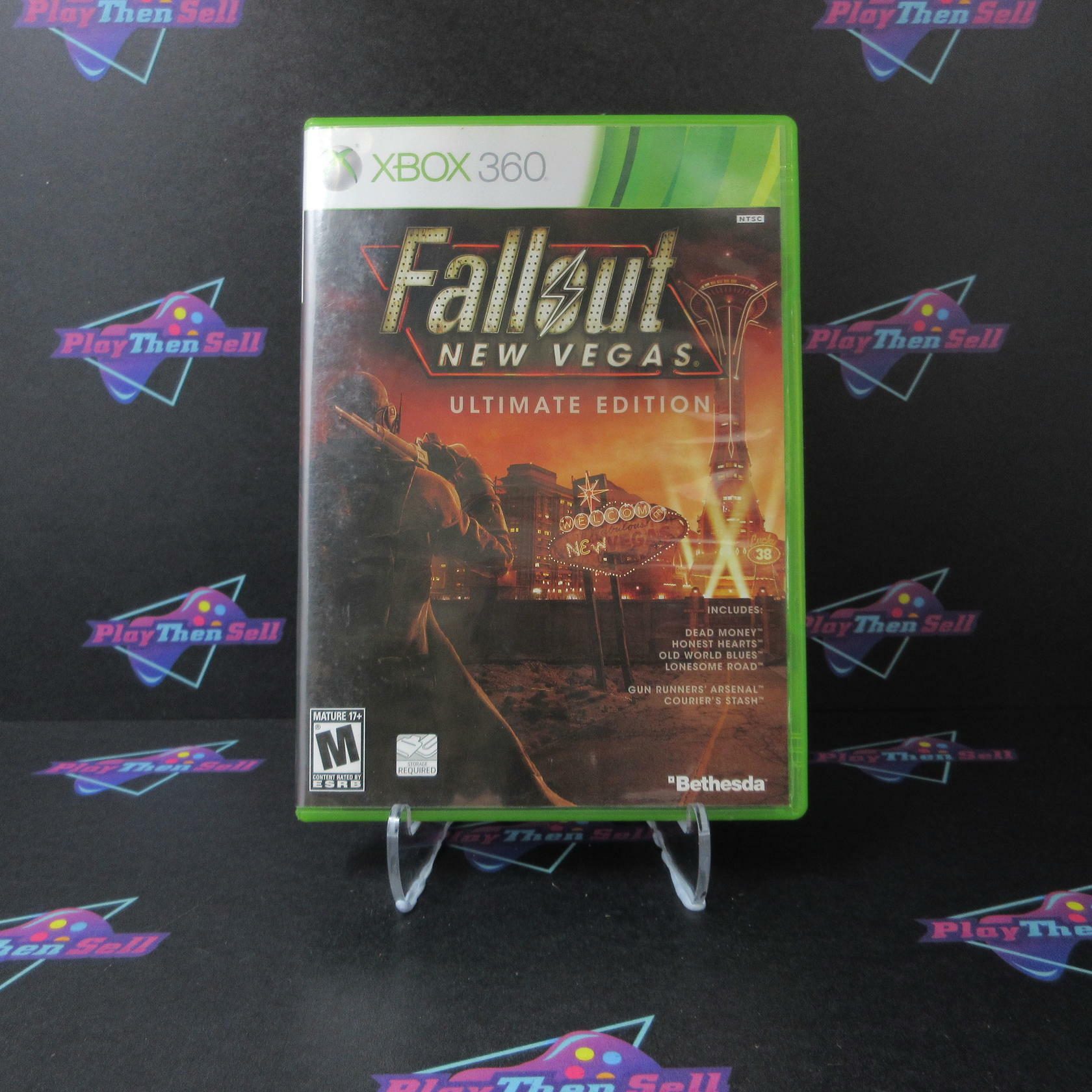 Fallout New Vegas Ultimate Edition Xbox 360 AD Complete CIB - Very Good