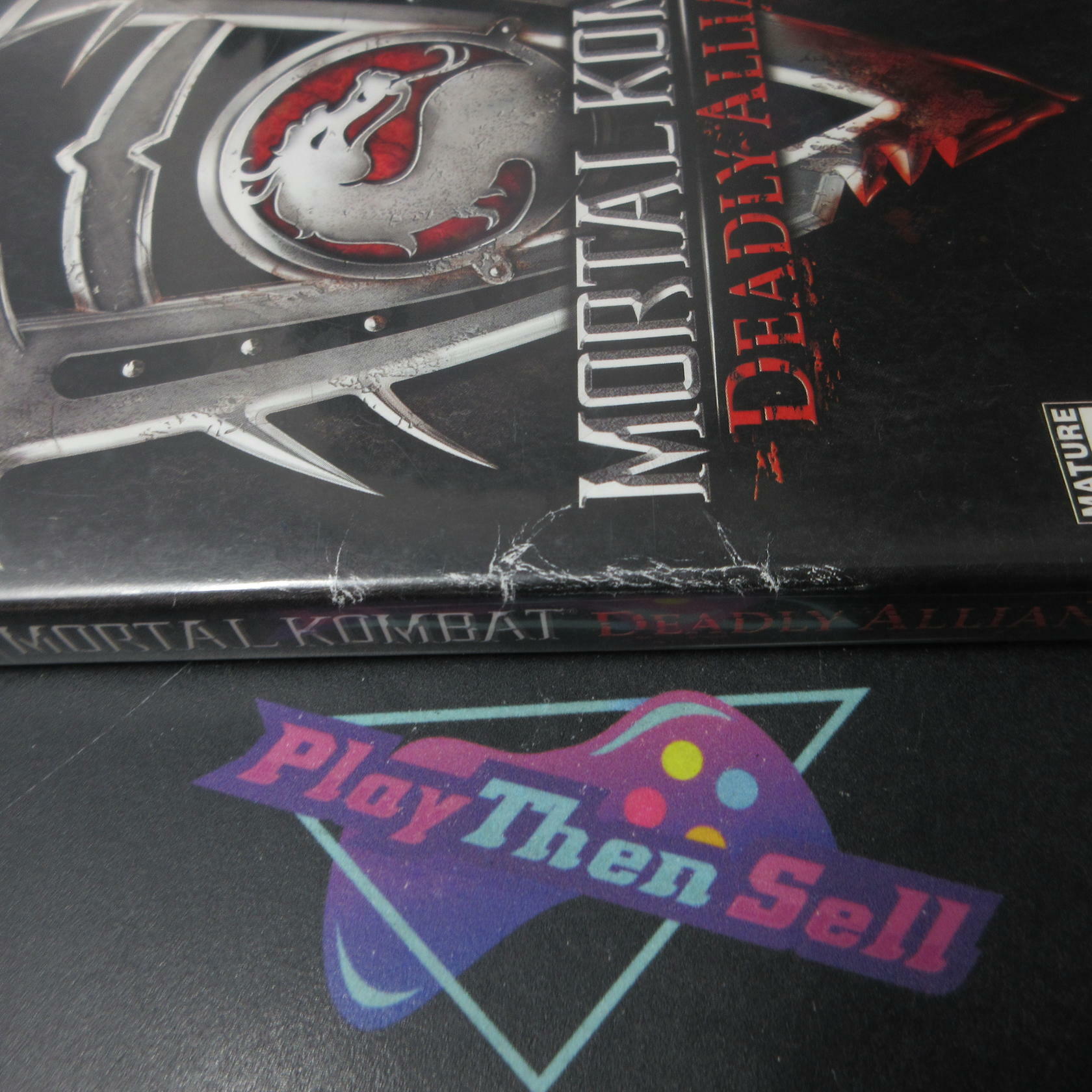 Mortal Kombat Deadly Alliance + Reg Card PS2 PlayStation 2 AD/DD Complete CIB - Very Good