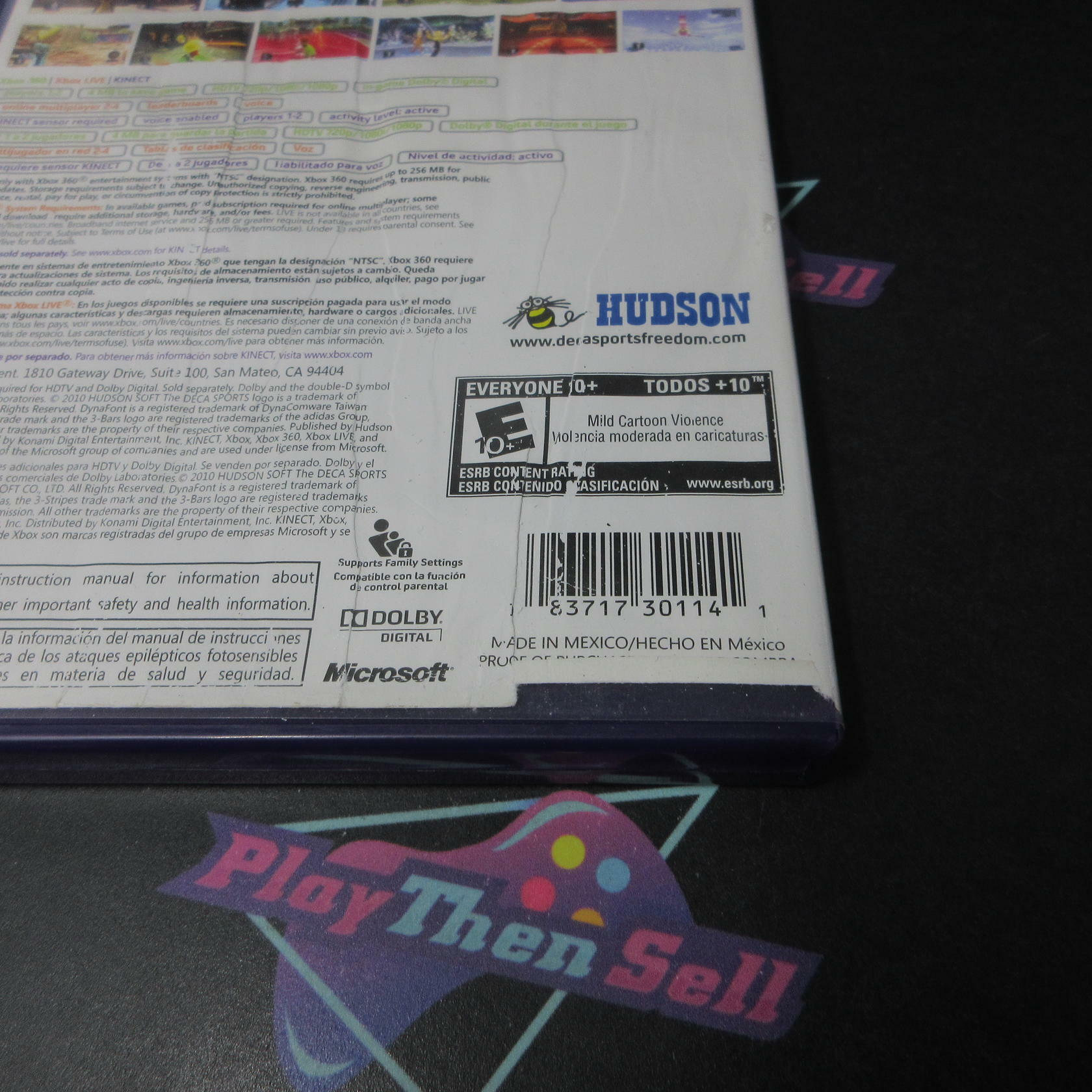 Deca Sports Freedom Xbox 360 AD/NM - Very Good