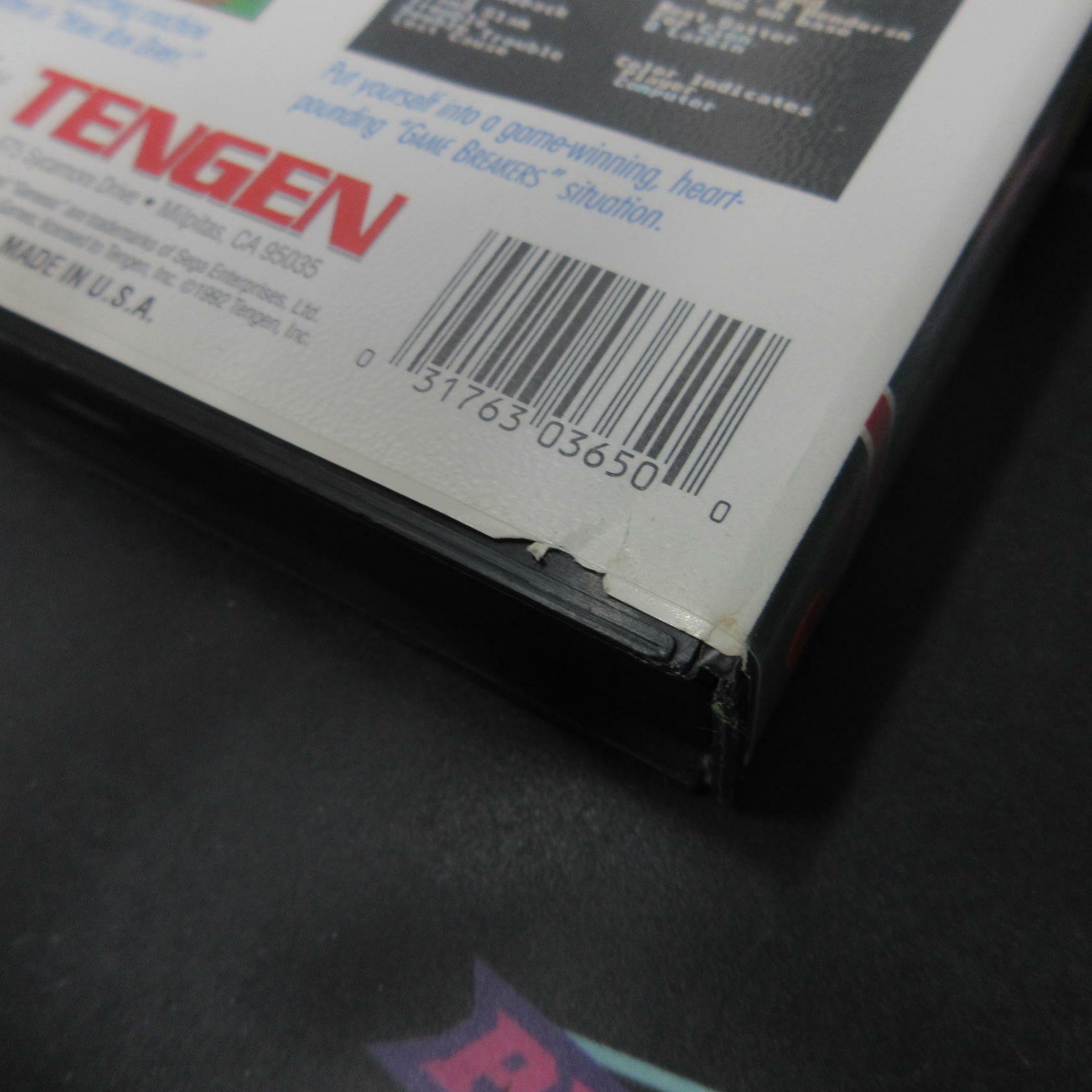 RBI Baseball IV Sega Genesis Boxed AD/CS Complete CIB - Very Good