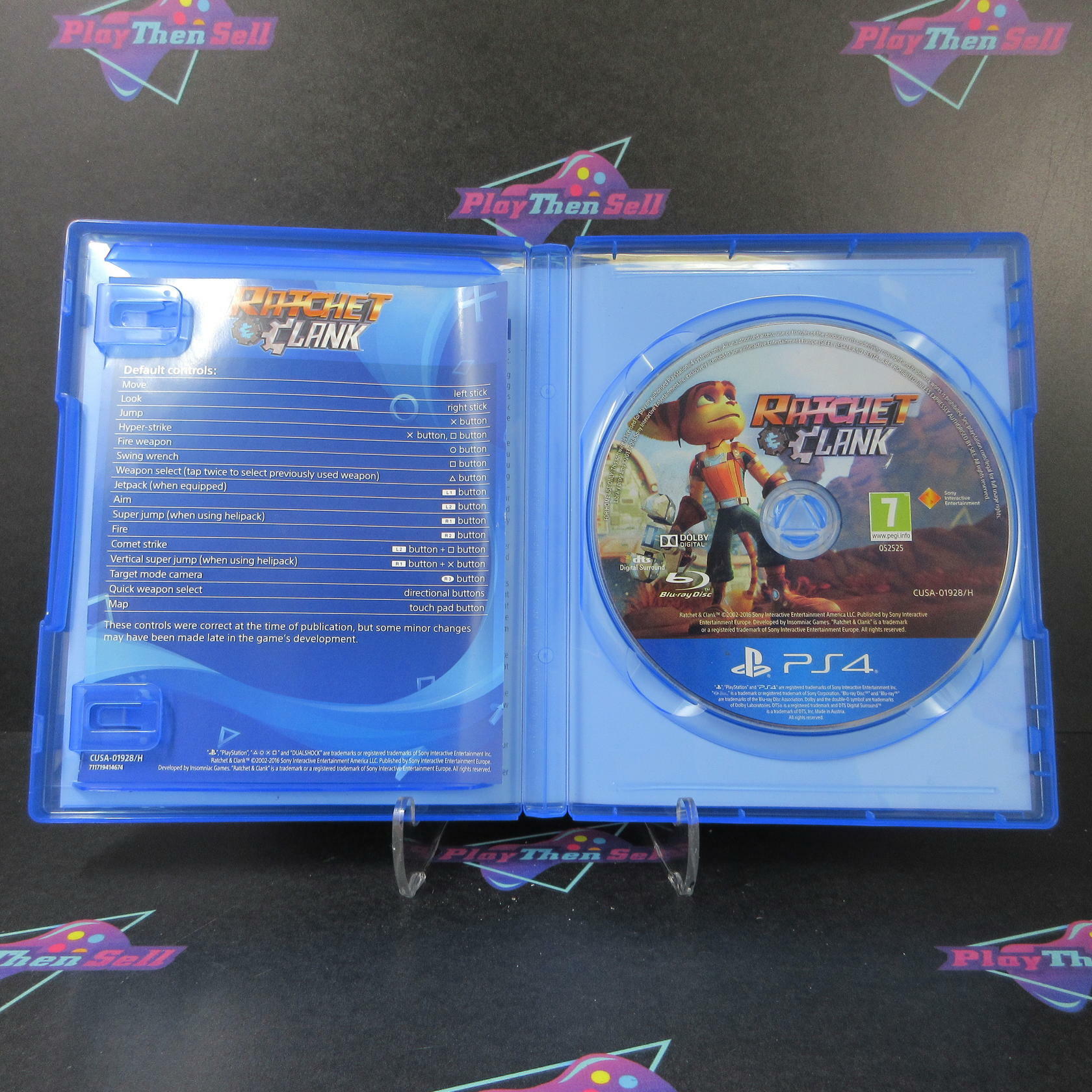 Ratchet & Clank Hits PS4 PlayStation 4 PH PAL - Like New