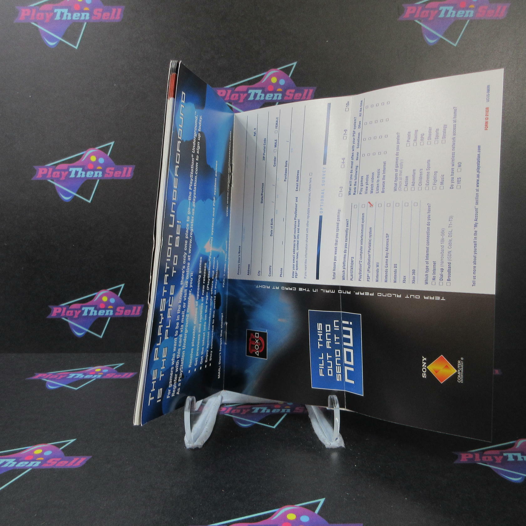 NBA 08 Block Party - Clear UMD Sony PSP + Reg Card - Like New