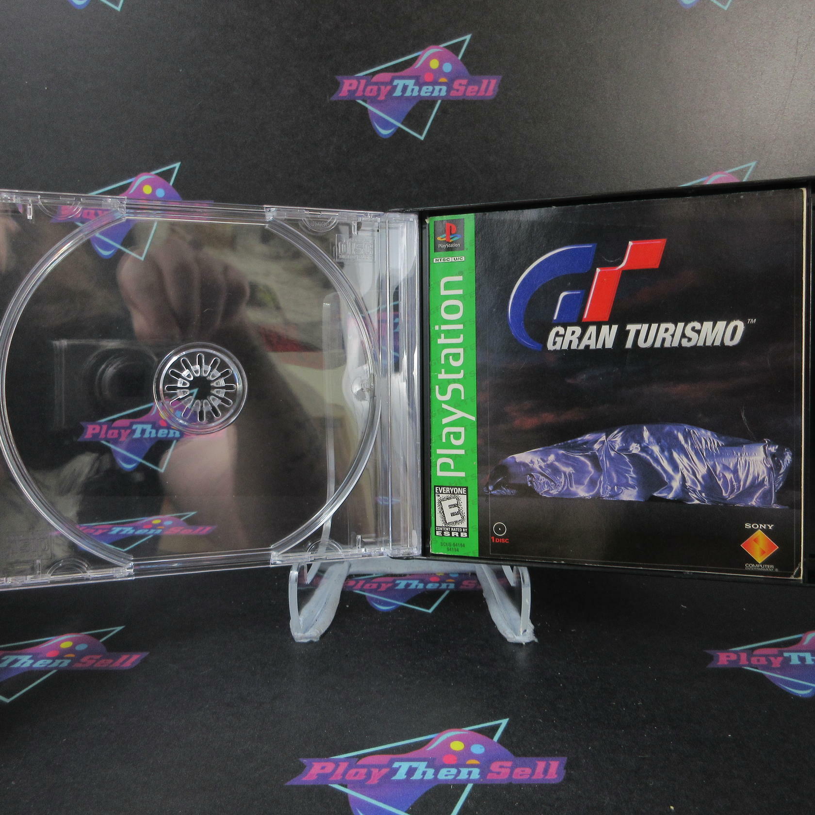 Gran Turismo GH PS1 PlayStation 1 No Back or Front Art - Very Good