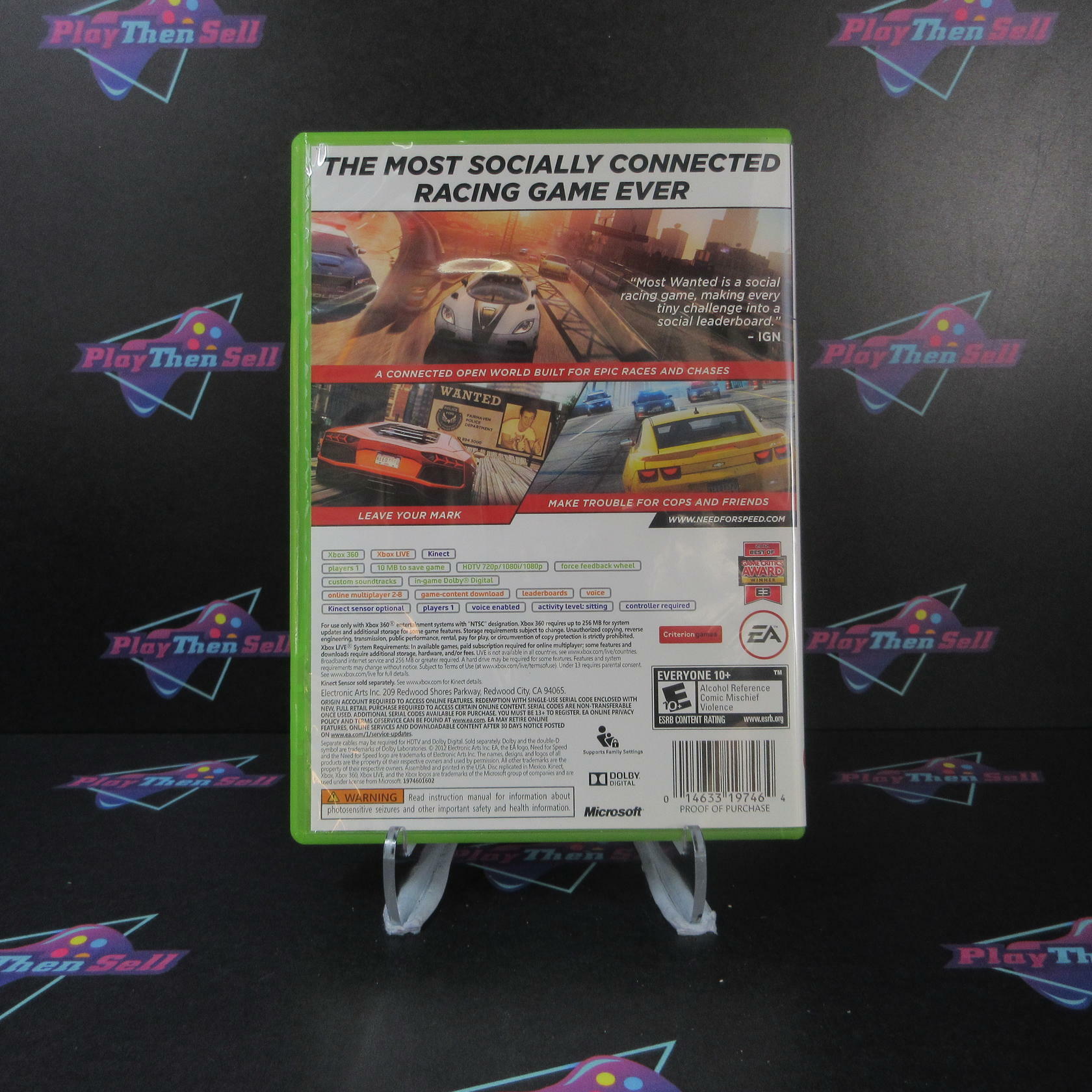 Need for Speed Most Wanted 2012 Xbox 360 - Like New