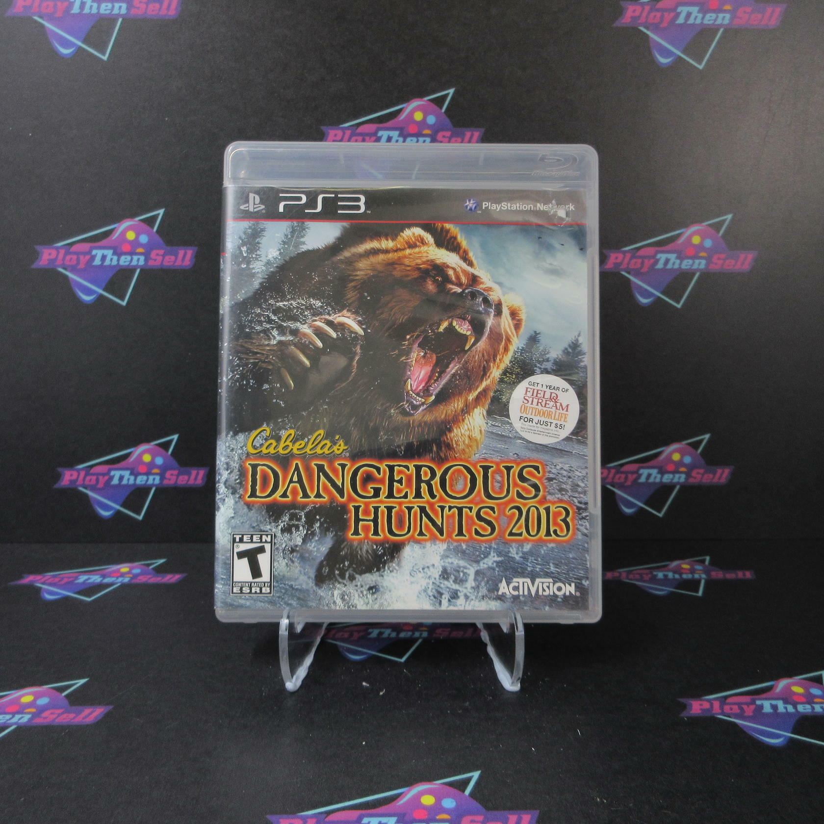 Cabela's Dangerous Hunts 2013 PS3 Playstation 3 AD Complete CIB - Very Good