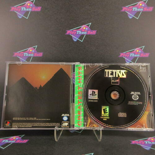 Tetris Plus PS1 PlayStation 1 GH Gold Label - Like New