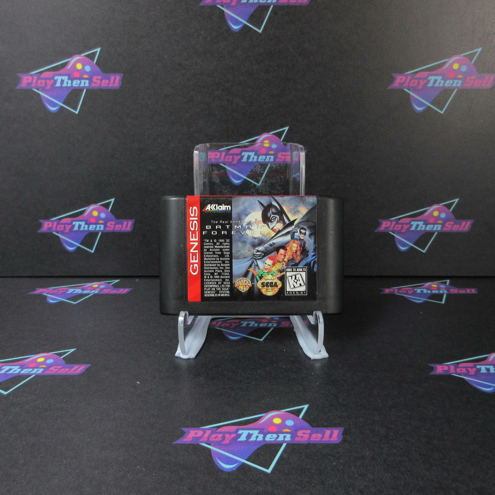 Batman Forever Sega Genesis Cartridge Only Authentic / Tested - Very Good