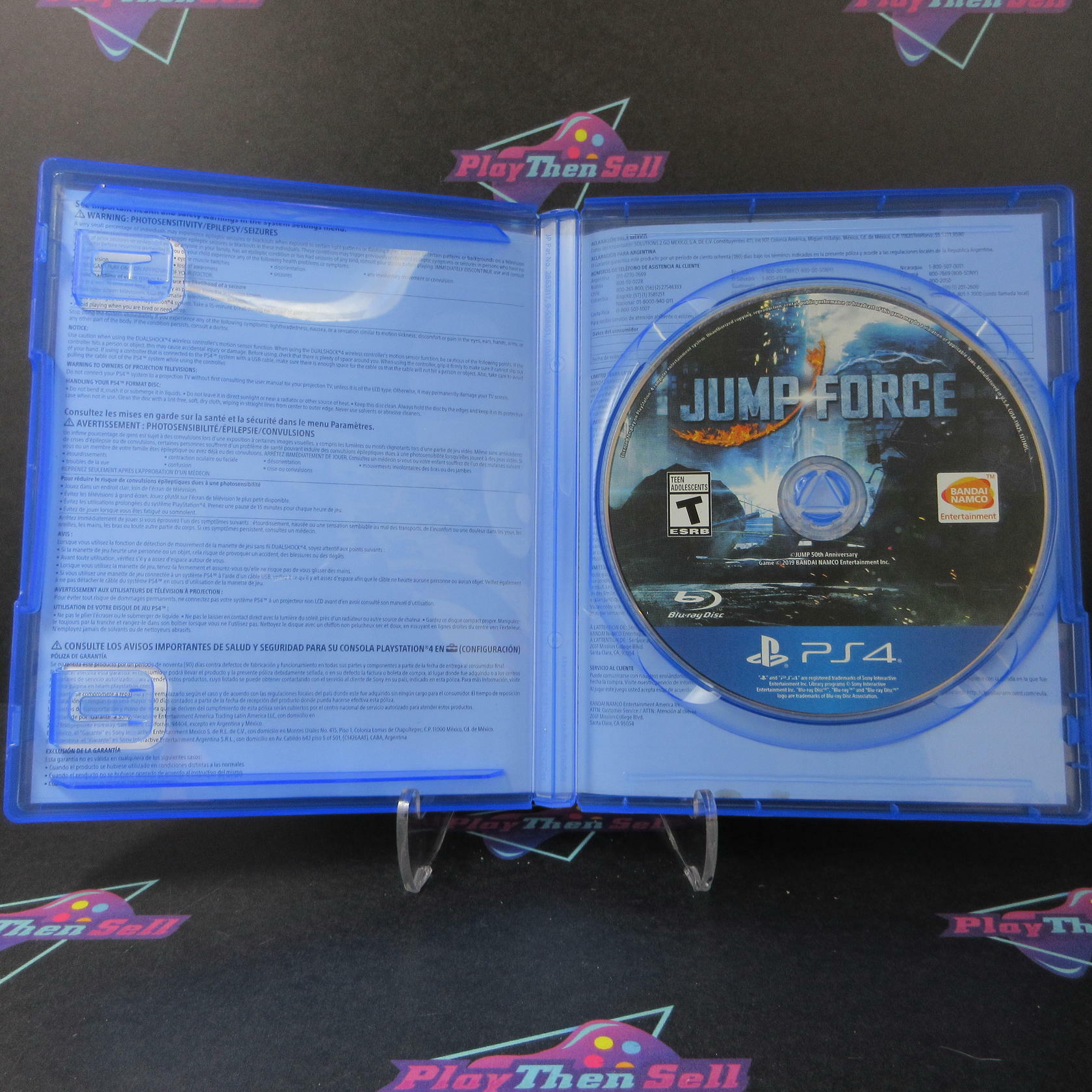 Jump force PS4 PlayStation 4 AD Complete CIB - Very Good