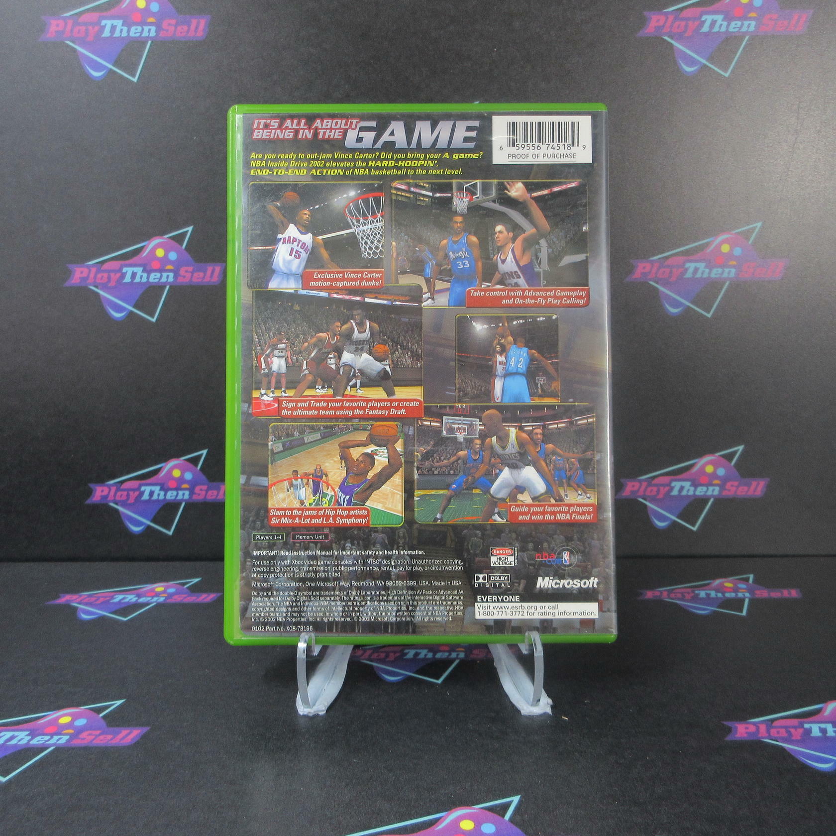 NBA Inside Drive 2002 - Xbox - Very Good