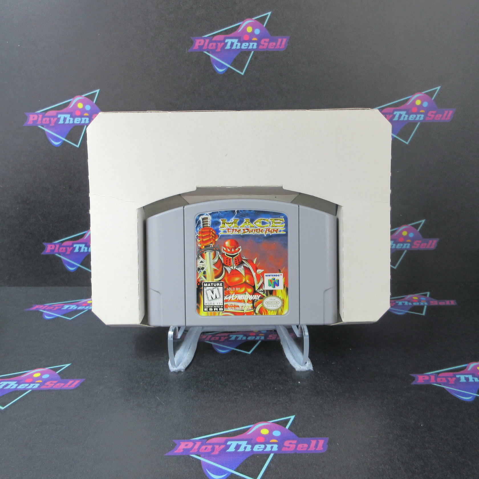 MACE The Dark Age Nintendo 64 Boxed AD/NM See Pics - Very Good