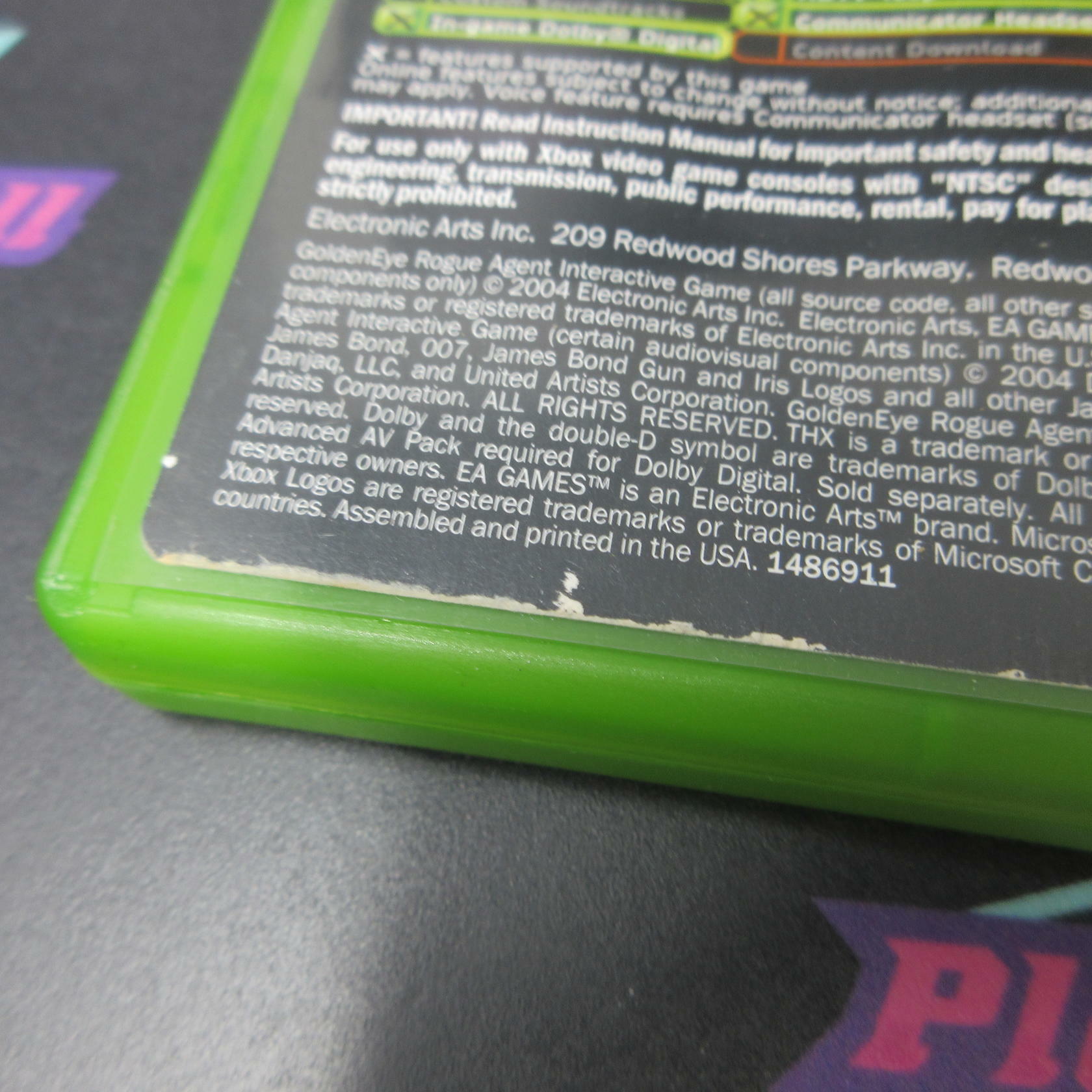 Goldeneye Rogue Agent - Xbox AD Complete CIB - Very Good