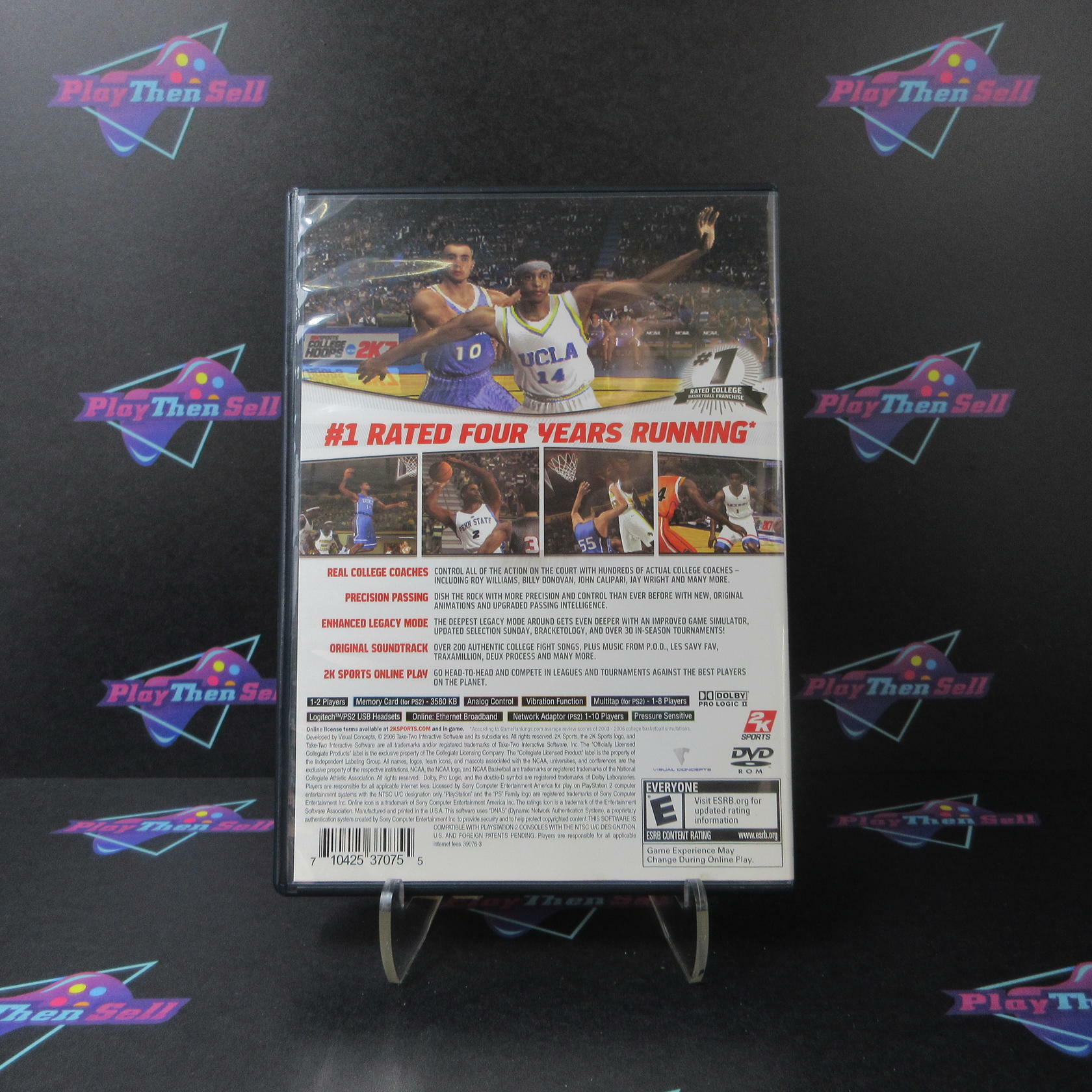 College Hoops 2K7 PS2 PlayStation 2 - Like New