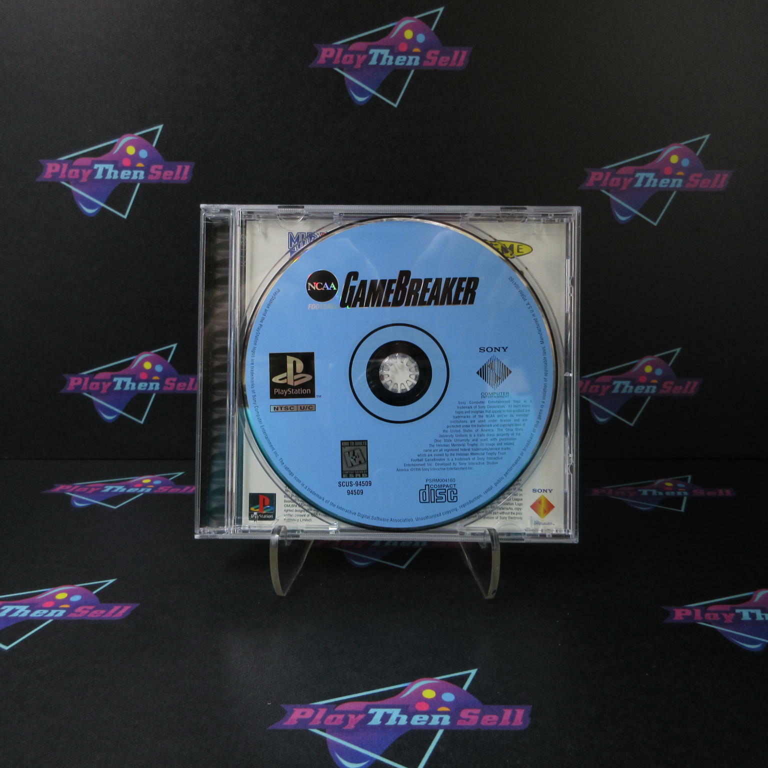 NCAA Football Gamebreaker PS1 PlayStation 1 - Very Good