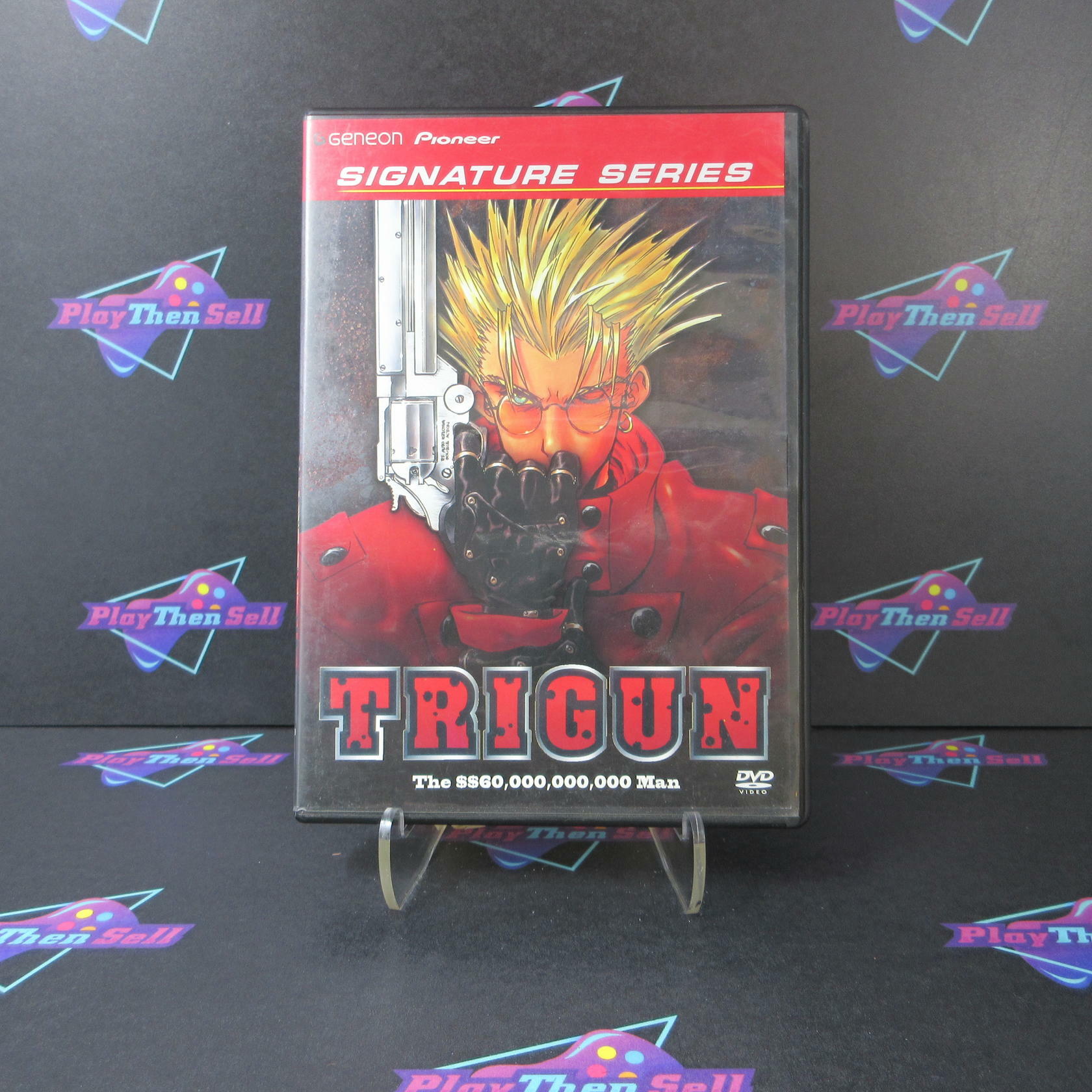 Trigun The 60 Billion Dollar Man Signature Series - DVD - Like New