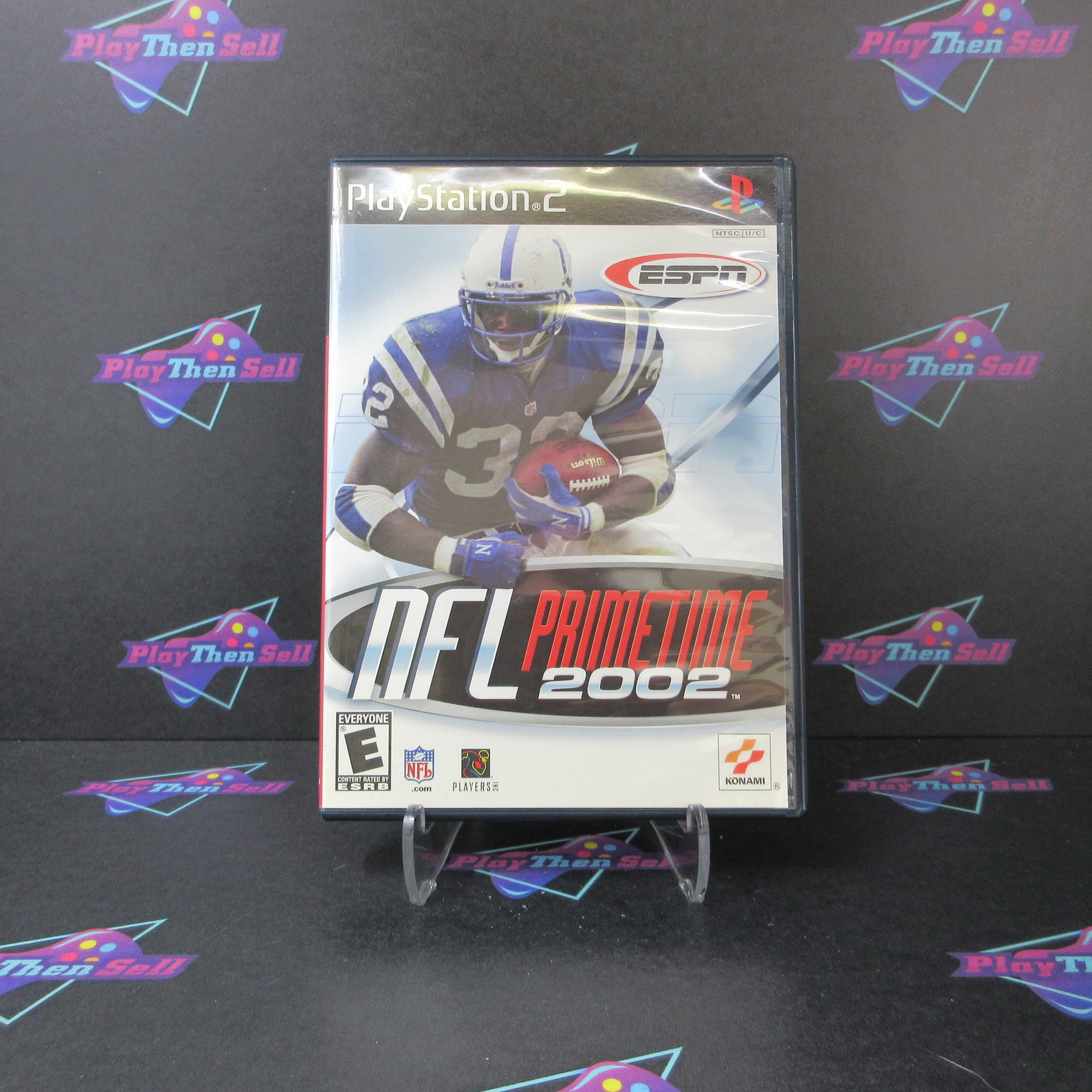ESPN NFL PrimeTime PS2 PlayStation 2 + Reg Card - Like New
