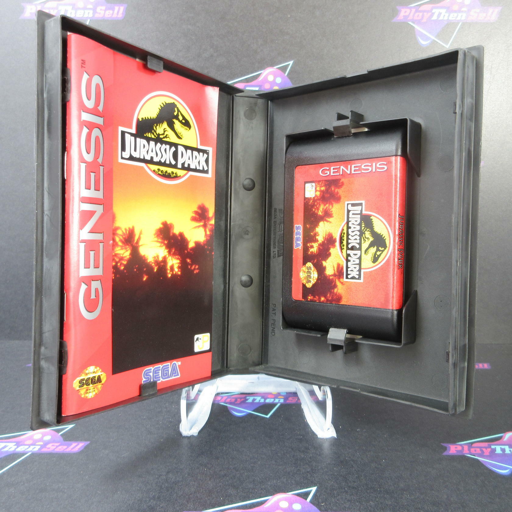 Jurassic Park - Sega Genesis Authentic / Tested - Like New