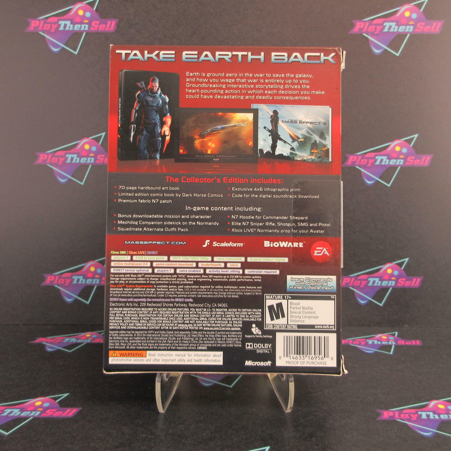 Mass Effect 3 Collector's Ed Xbox 360 DD - Very Good