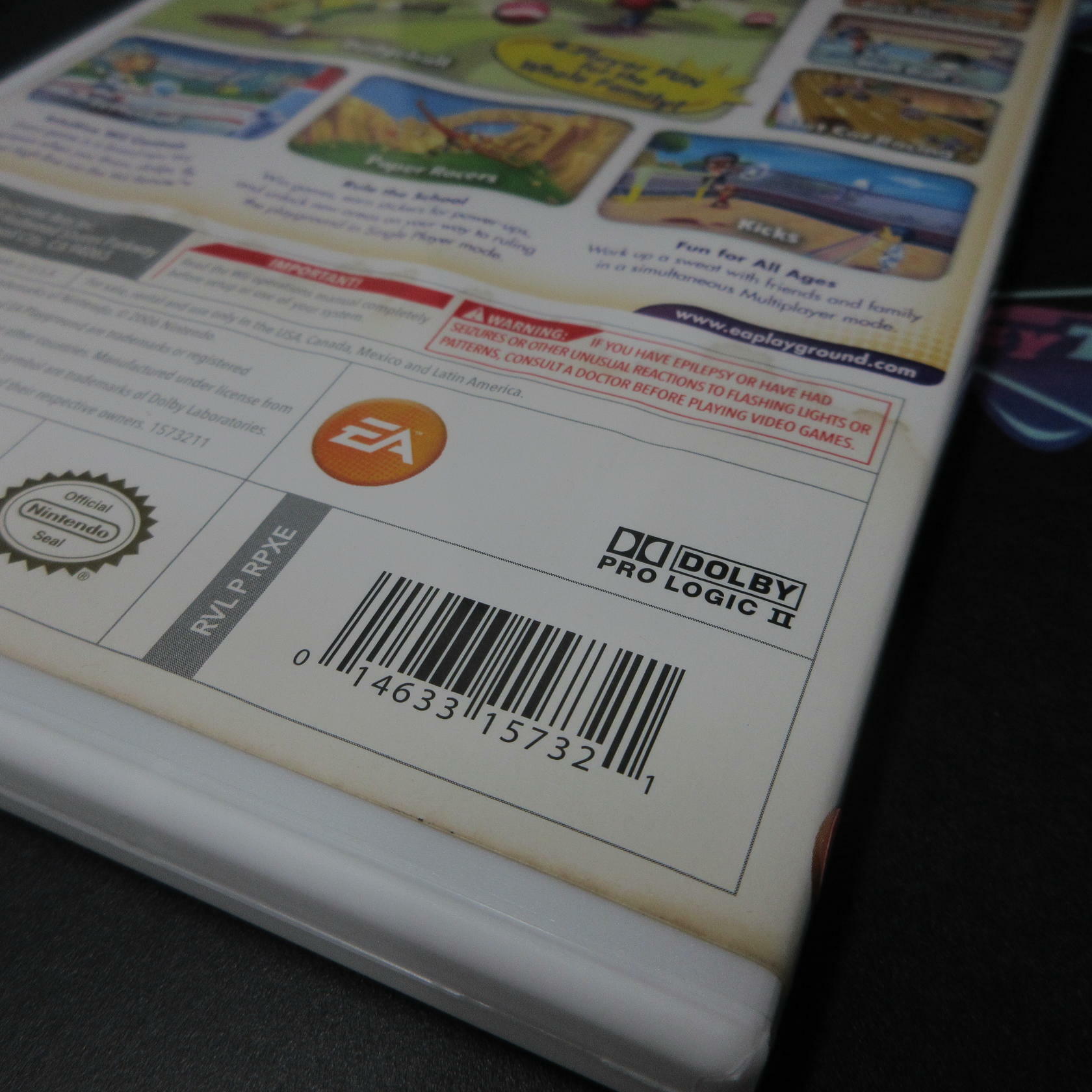 Playground - Nintendo Wii AD Complete CIB - Very Good
