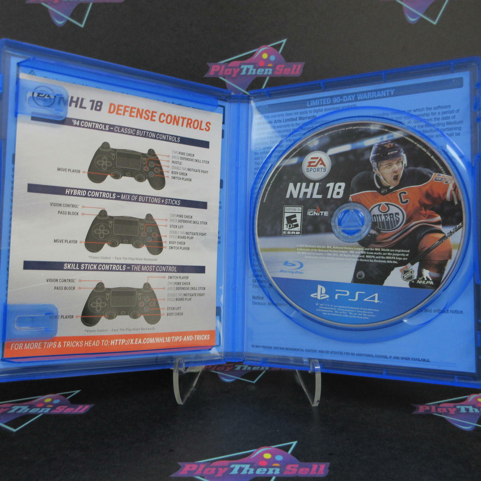 NHL 18 PS4 PlayStation 4 - Like New