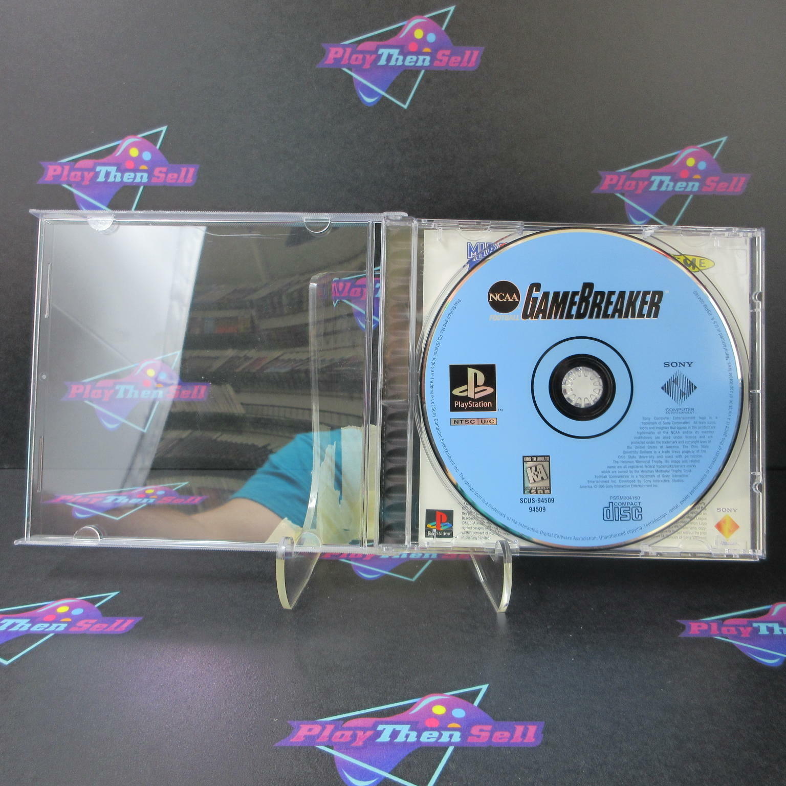 NCAA Football Gamebreaker PS1 PlayStation 1 - Very Good