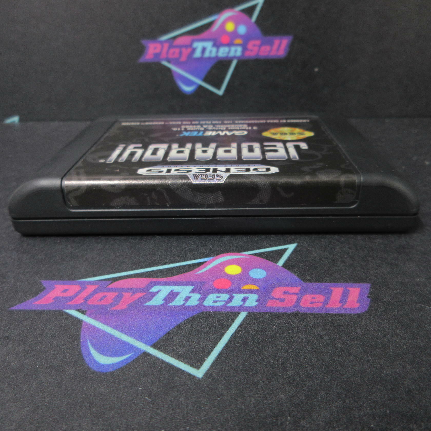 Jeopardy! Sega Genesis Boxed CS Complete CIB - Very Good