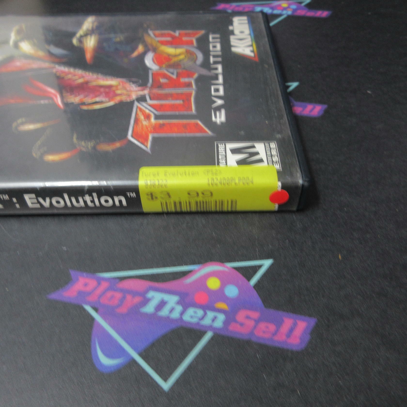 Turok Evolution PS2 PlayStation 2 AD/NM - Very Good
