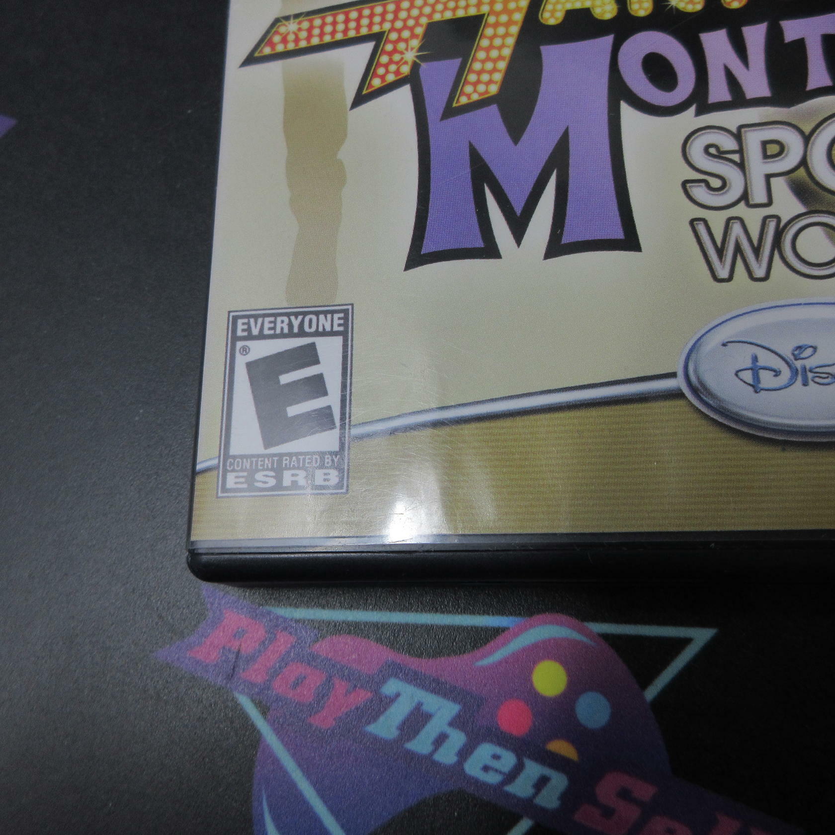 Hannah Montana Spotlight World Tour Rental Art PS2 PlayStation 2 AD Complete CIB - Very Good