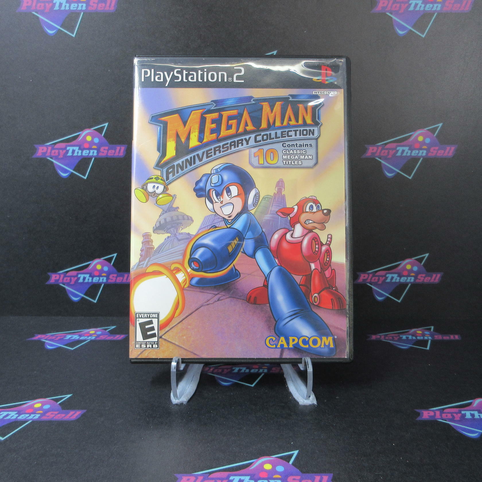 Mega Man Anniversary Collection PS2 PlayStation 2 AD/NM - Very Good
