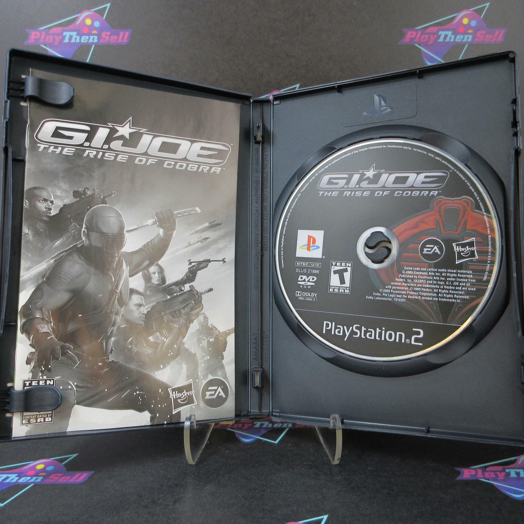 G.I. Joe The Rise of Cobra PS2 PlayStation 2 - Like New