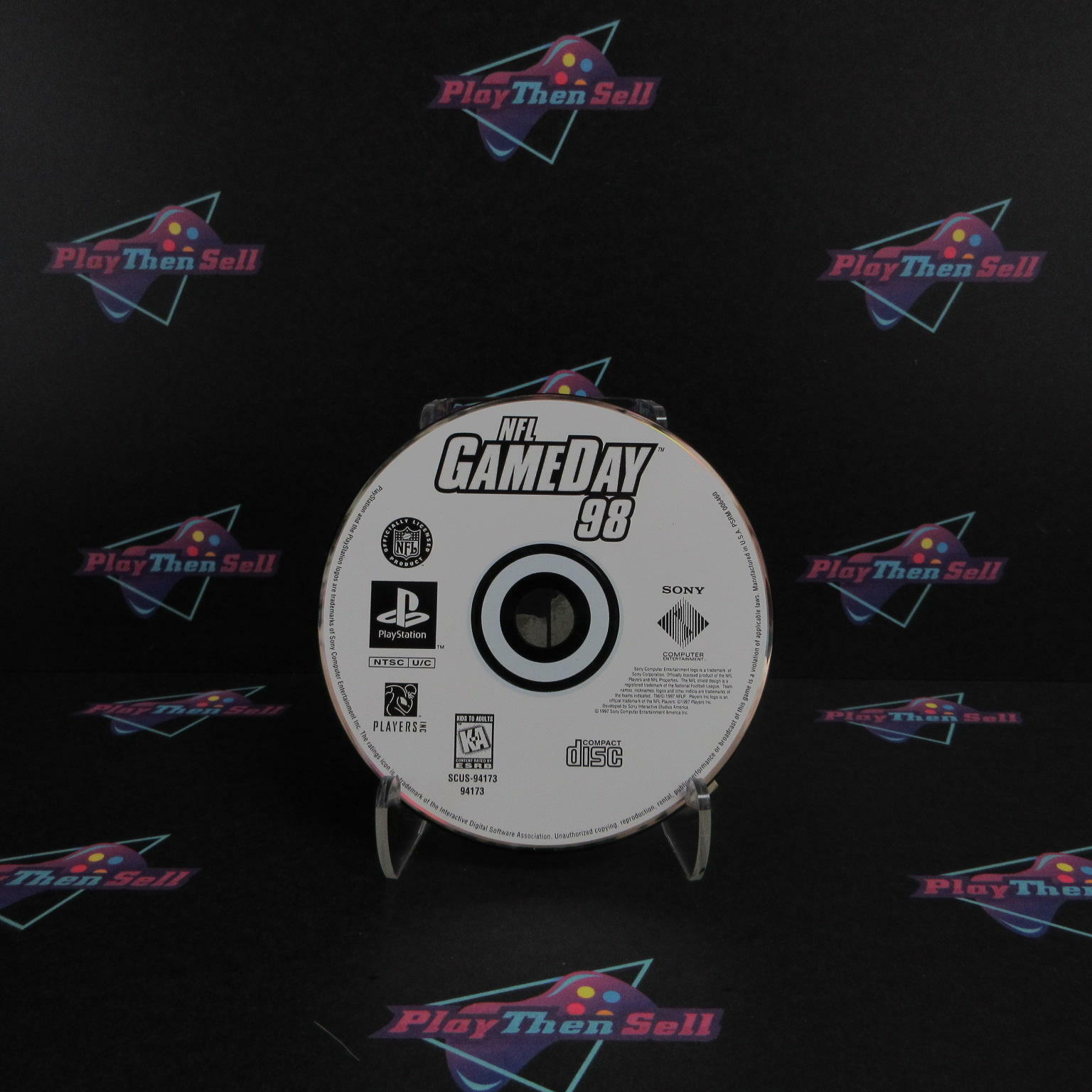 NFL GameDay 98 PS1 PlayStation 1 Disk Only - Very Good