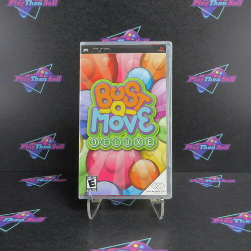 Bust-a-Move Deluxe Clear UMD Sony PSP - Like New