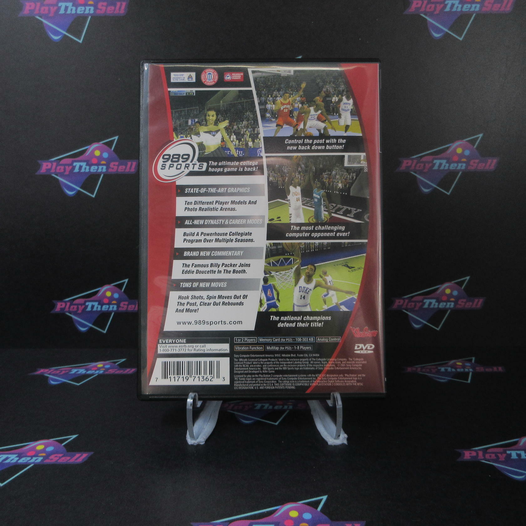 NCAA Final Four 2002 PS2 PlayStation 2 - Like New